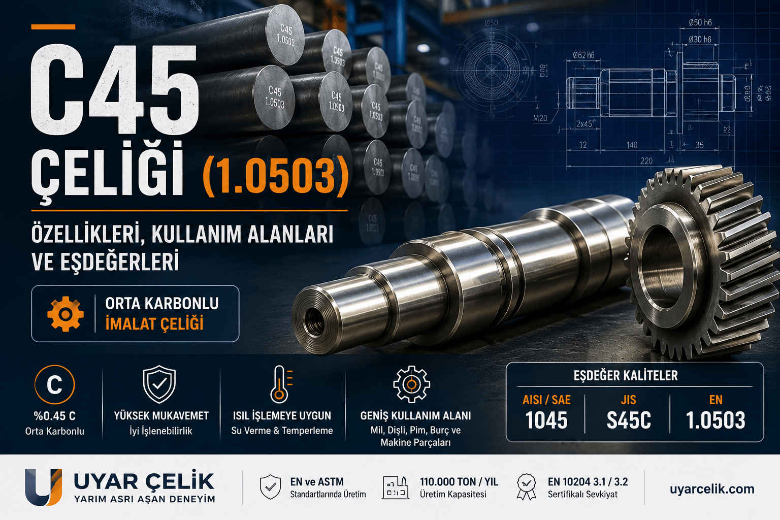 C45 Çeliği