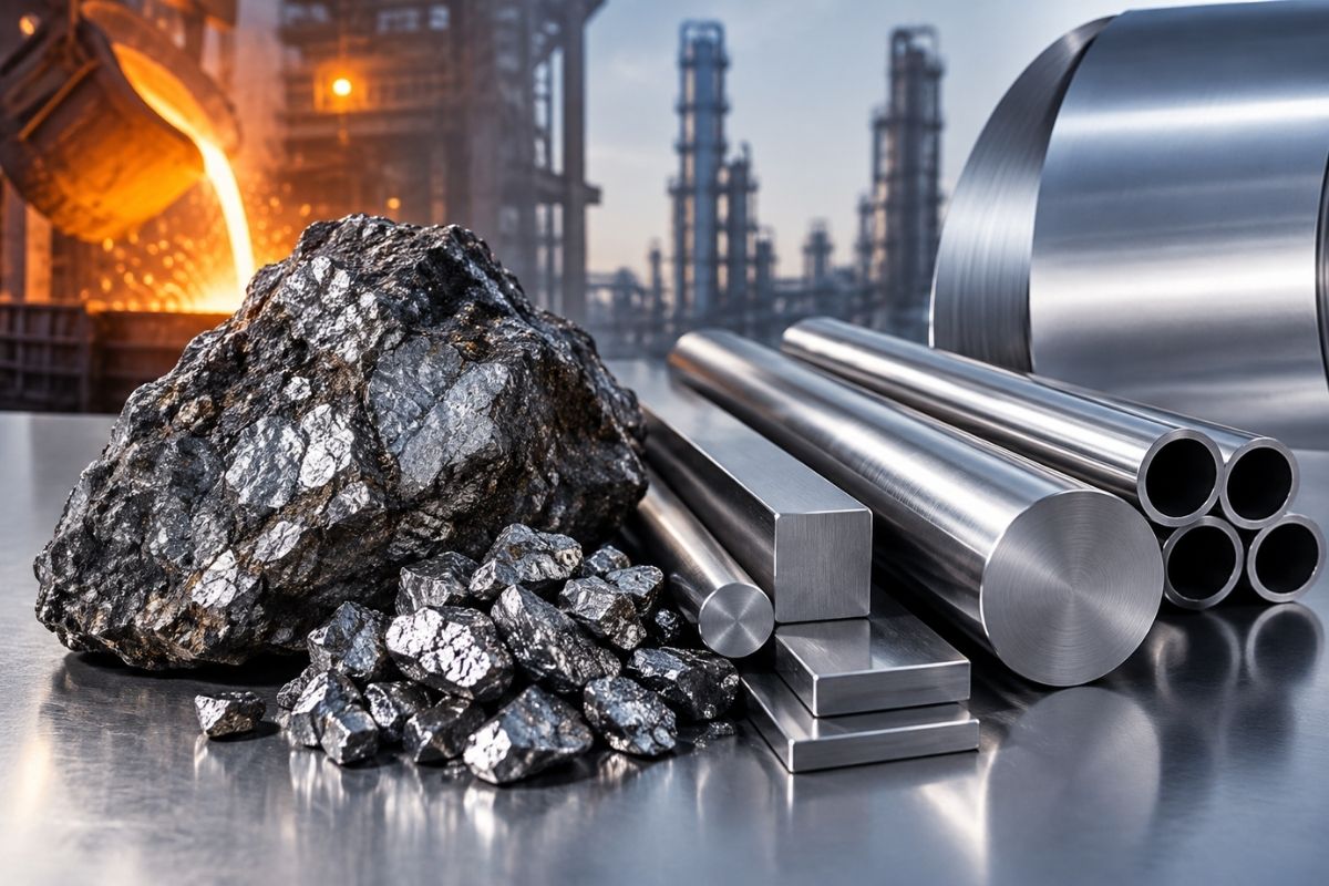 Chromium uses in steel, metallurgy and industrial applications